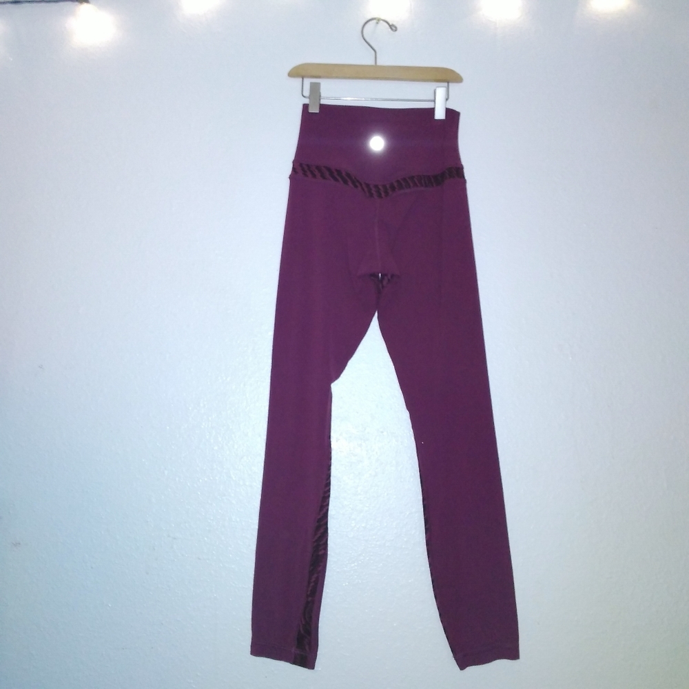 Lululemon Athletica  Plum Leggings - Picture 2 of 16